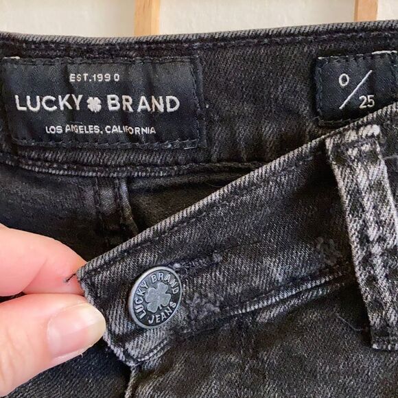 Lucky Brand The High Rose Shortie Denim Shorts - Picture 5 of 10